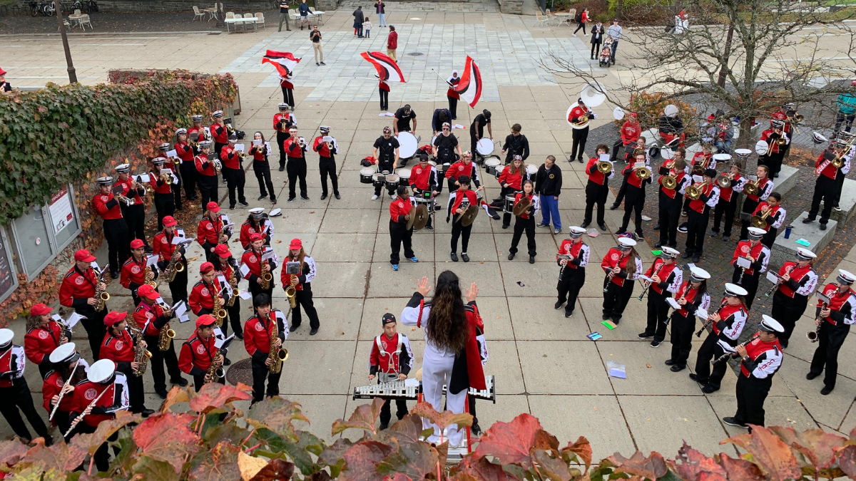 Cornell's Big Red Marching Band